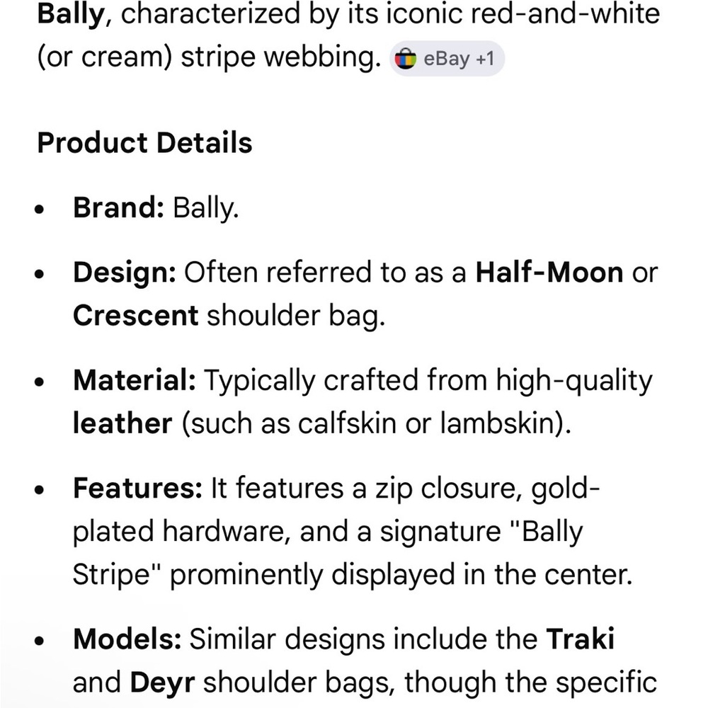 BALLY Vintage Crescent Dark Brown Leather Hobo Bag - Picture 13 of 13